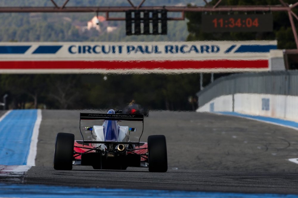 Formula Renault testing at Circuit Paul Ricard